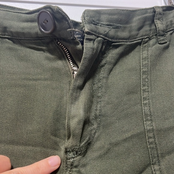 Zara green cargo pants - Picture 4 of 6